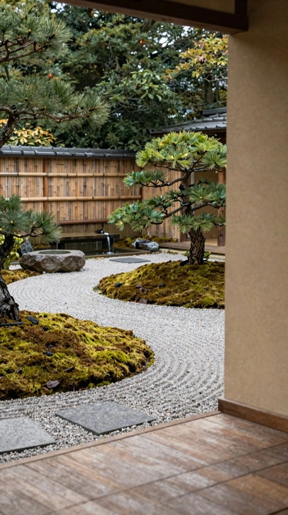 quiet zen garden tranquility