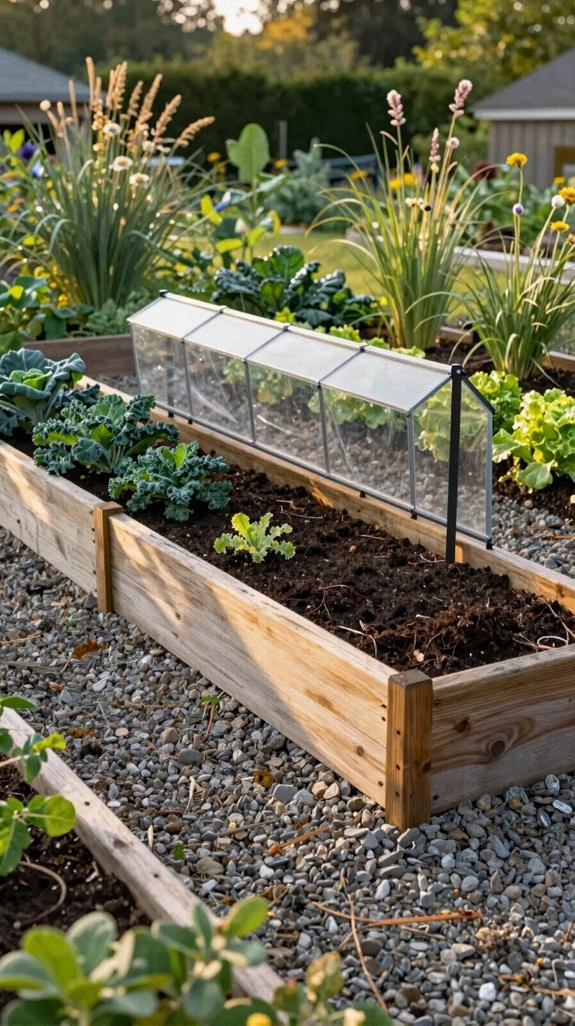 raised bed low tunnel boost