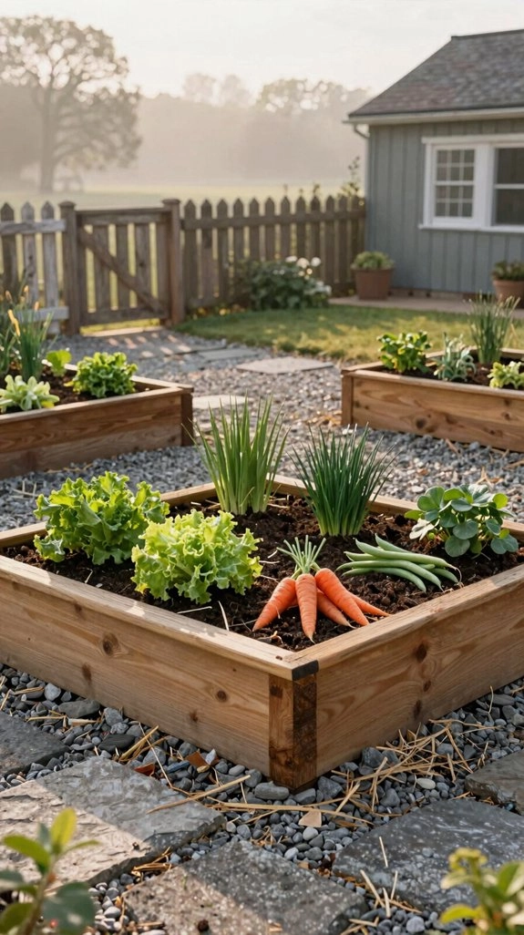 raised bed on a budget