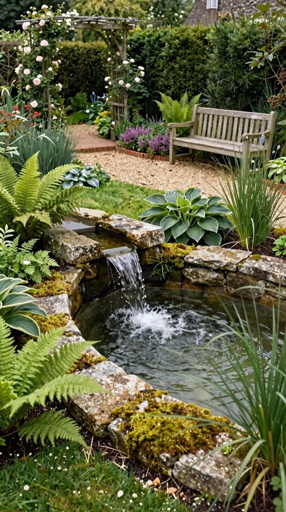 recirculating fountain for garden