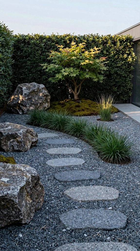 repetition for calm small yards