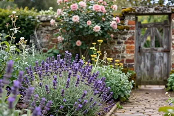 romantic timeless english cottage garden