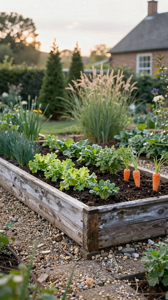 rot resistant cedar raised beds