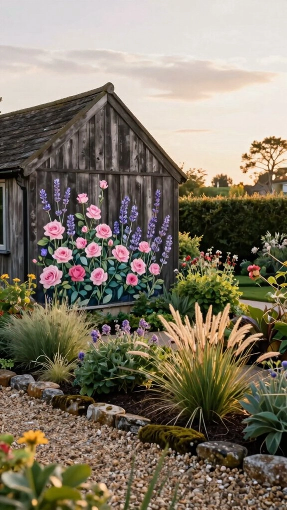 seasonal flowers for your shed