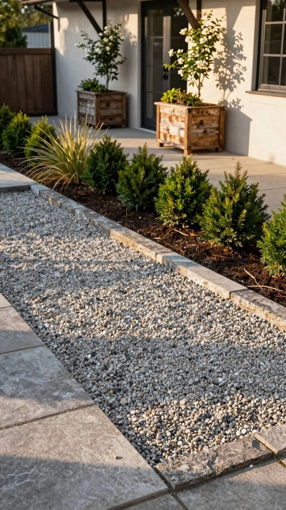 seasonal pea gravel raking tips