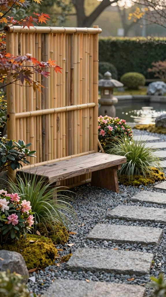 secret bench hidden garden