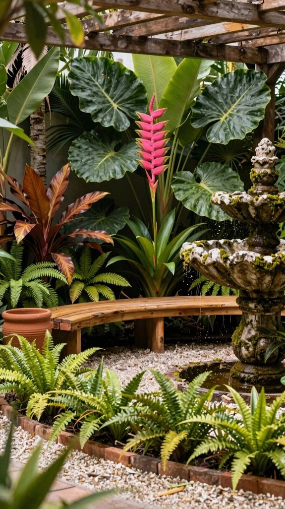 shade friendly tropical bloom mix