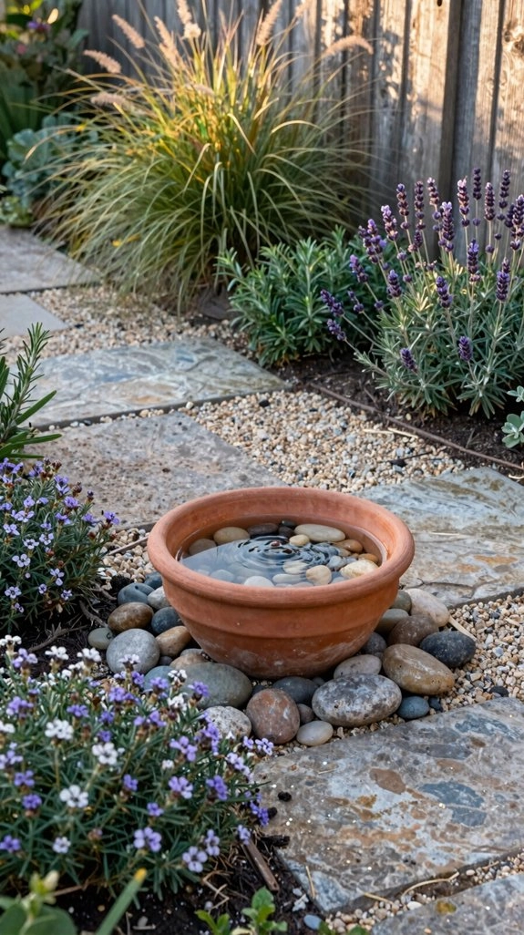simple pollinator watering diy