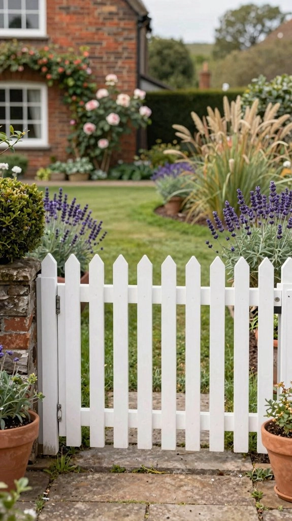sleek modern horizontal picket