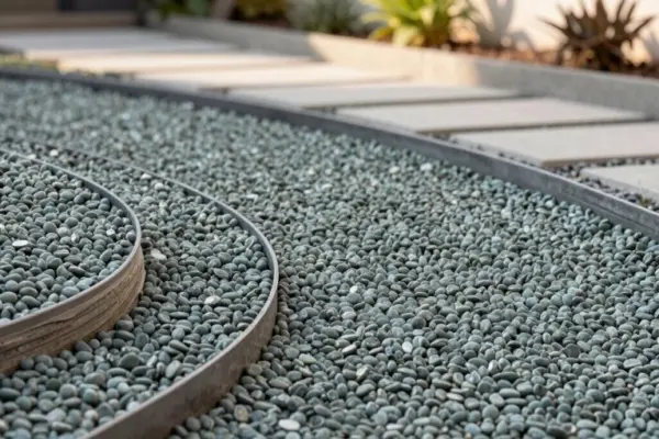stable pea gravel patio foundation