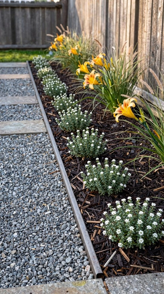 steel garden edging sections
