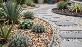 stylish low maintenance gravel gardens