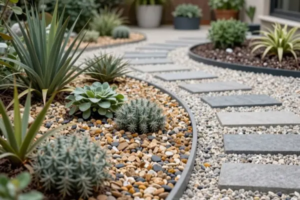 stylish low maintenance gravel gardens