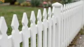 timeless white pickett fence