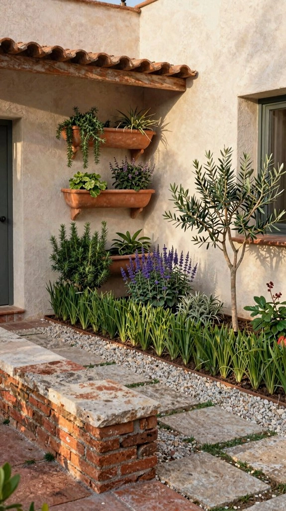 vertical microshade patio display