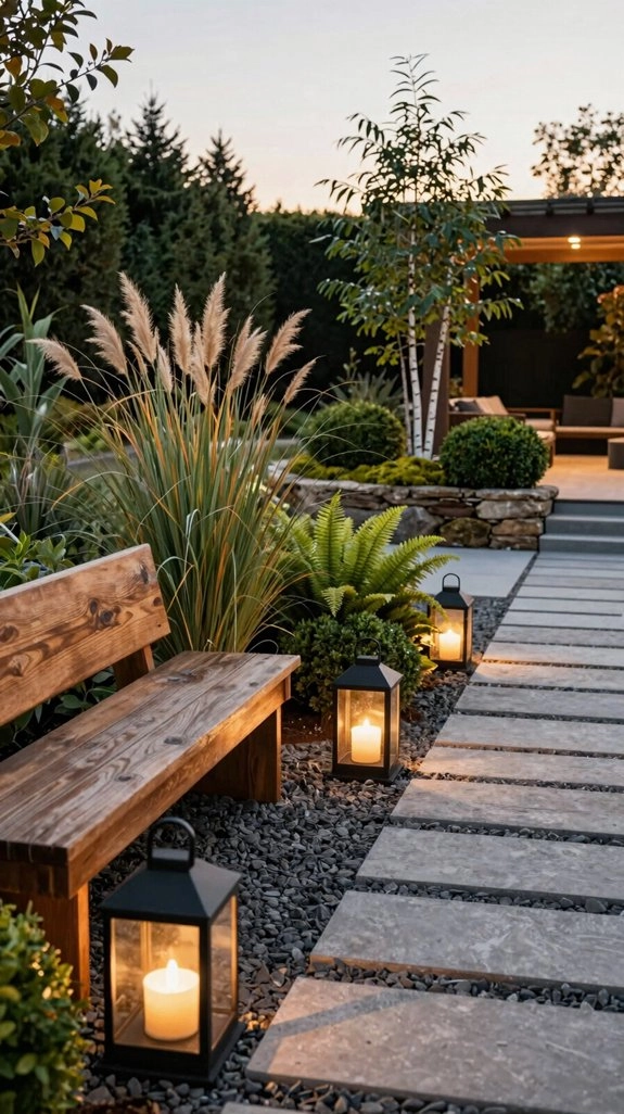 warm garden lantern puzzle lighting