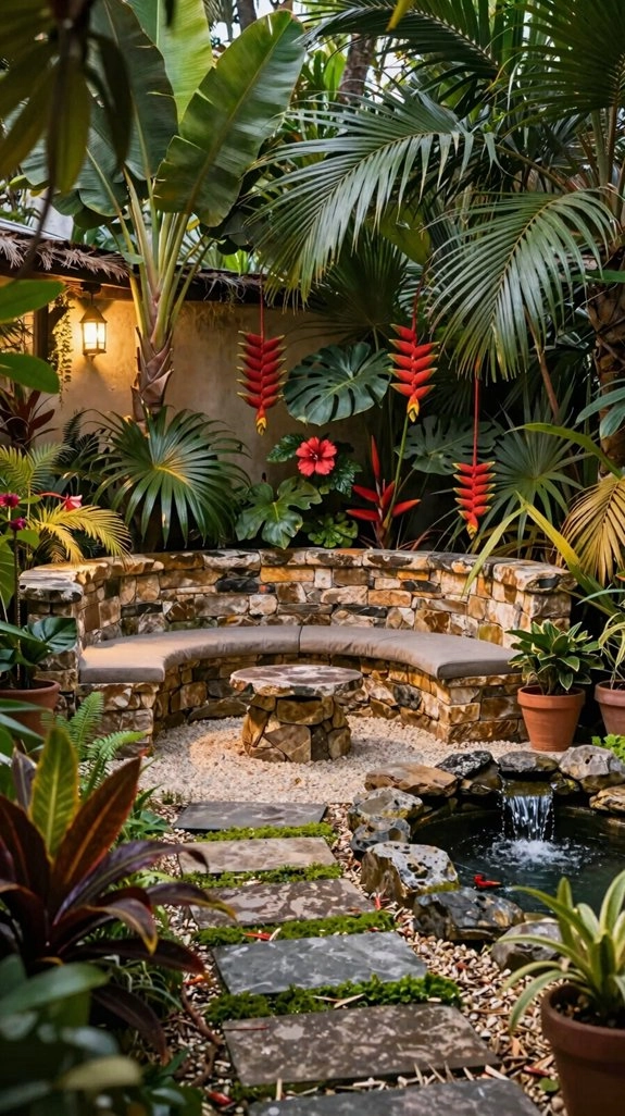 warm glare free garden lighting