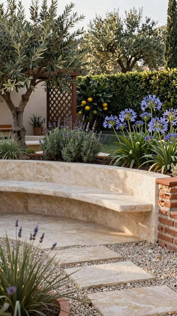 weatherproof bench cozy nook
