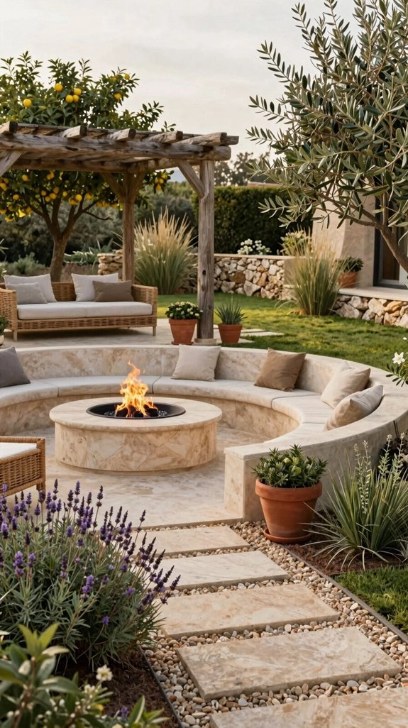 weatherproof cozy outdoor lounge