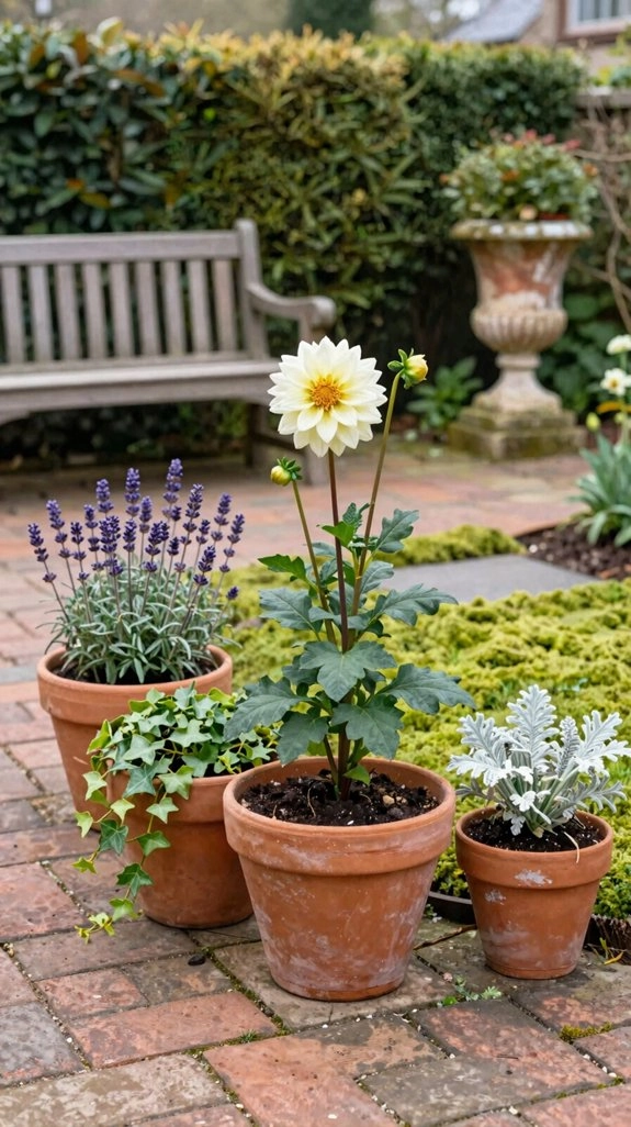 weatherproof pots trio collection