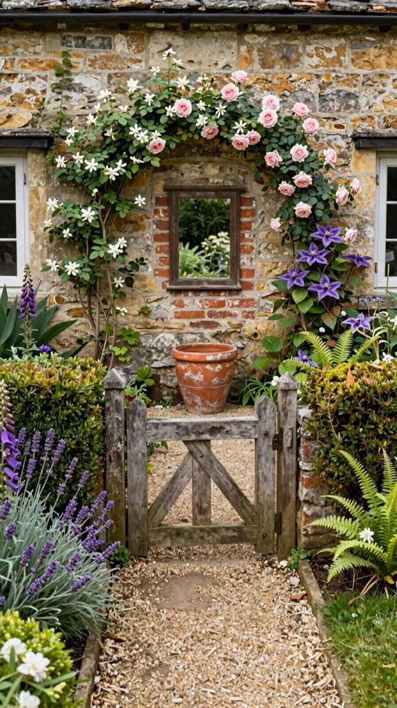 weatherproof uv garden mirror