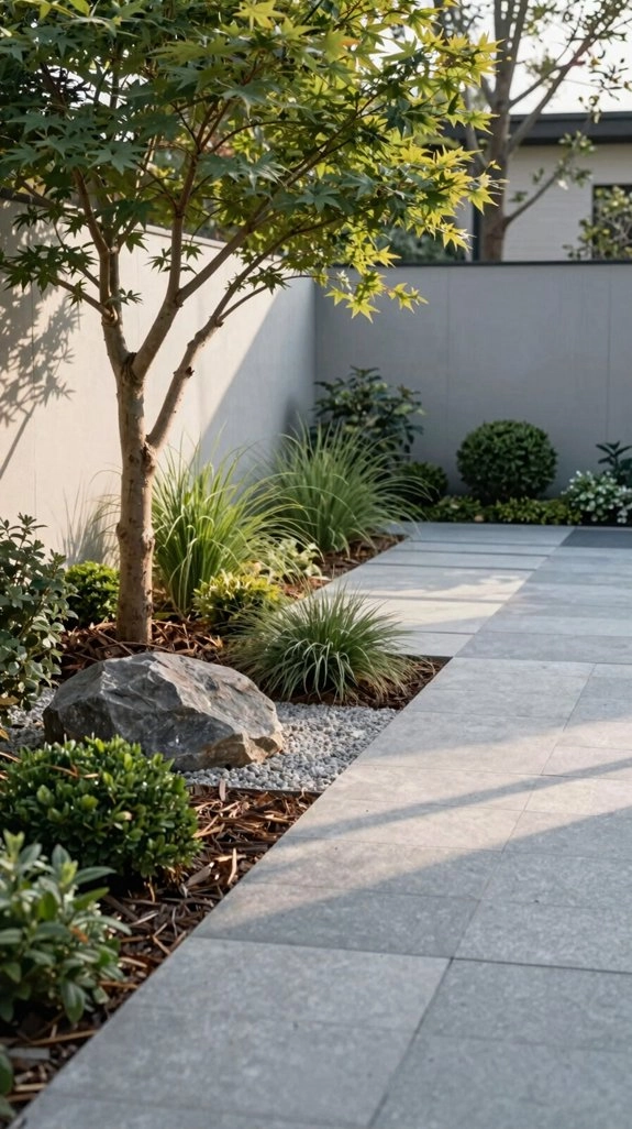 well chosen yard focal trees