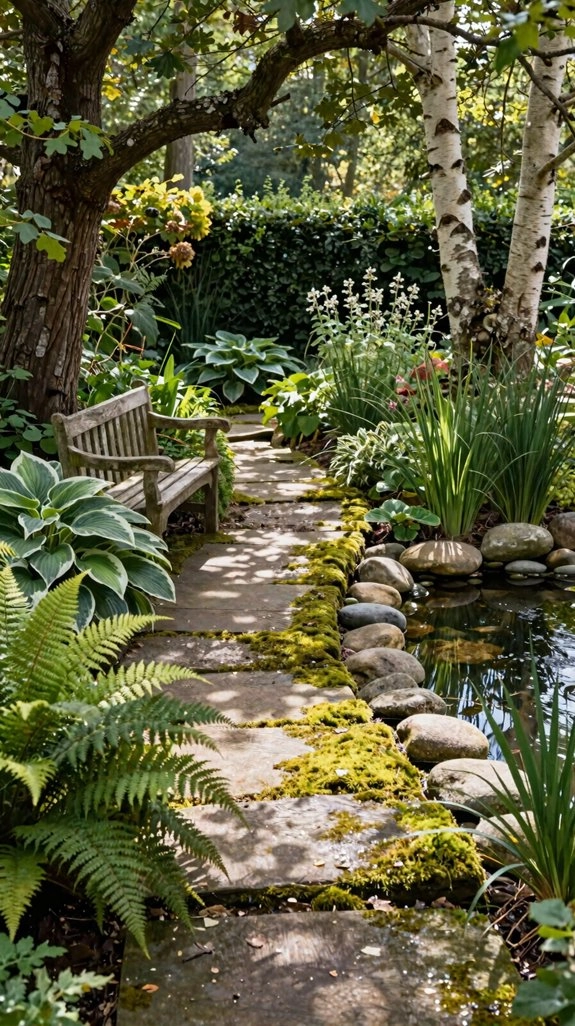 woodland shade garden escape