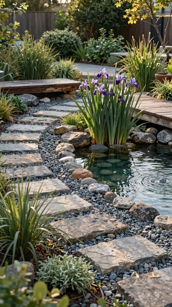 year round natural swim pond