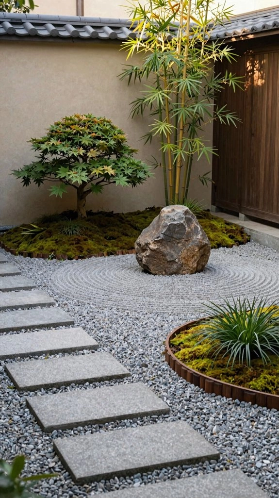 zen garden meditation nook