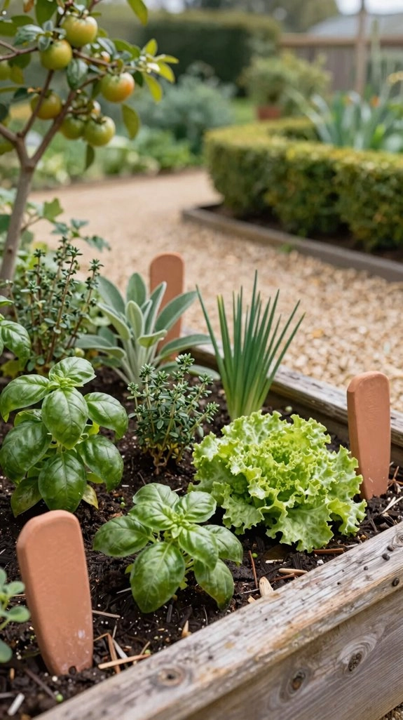 air dry clay seed labels