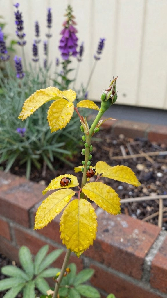 aphid sap loss and honeydew