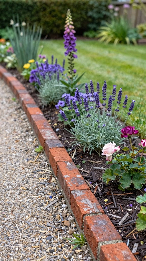 budget friendly diy garden edges