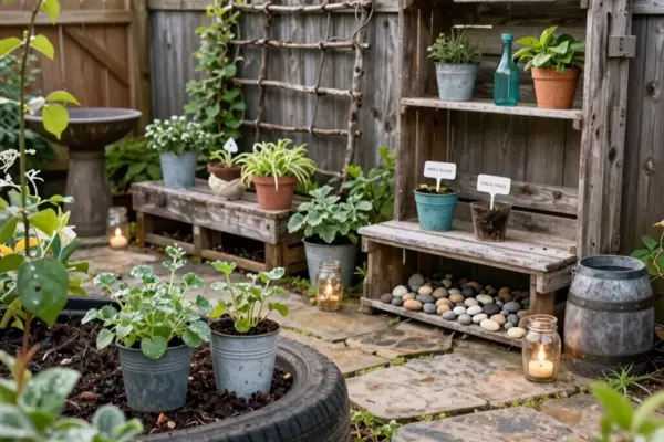 budget friendly garden diy charm
