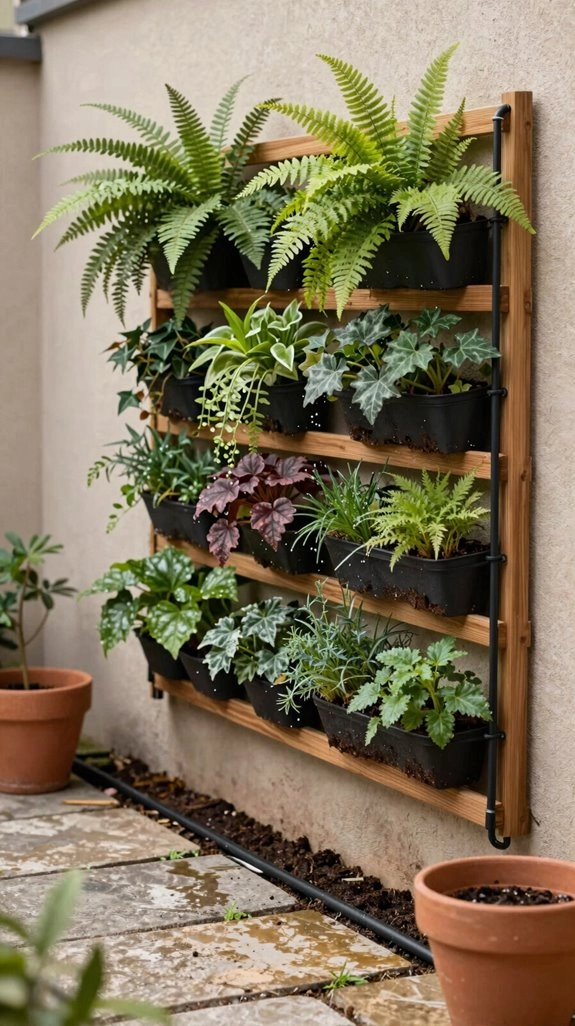 drip irrigation for vertical gardens