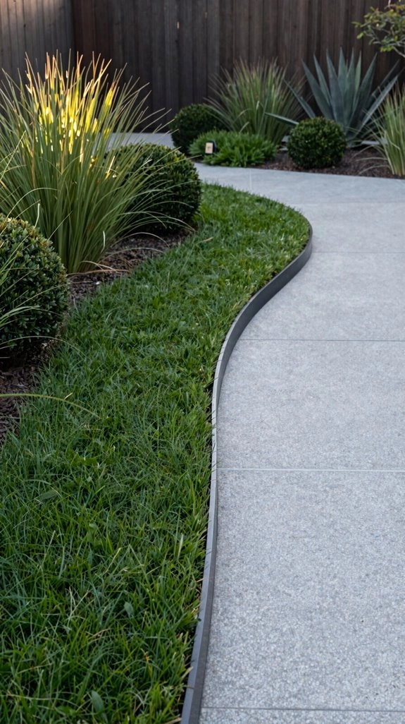 durable clean line permeable edging