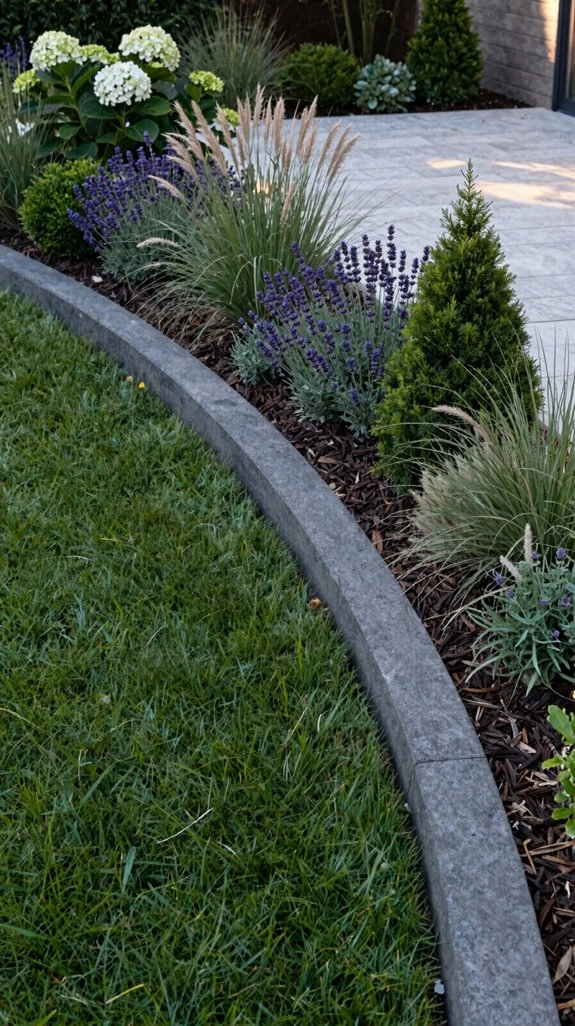 durable precast concrete edging