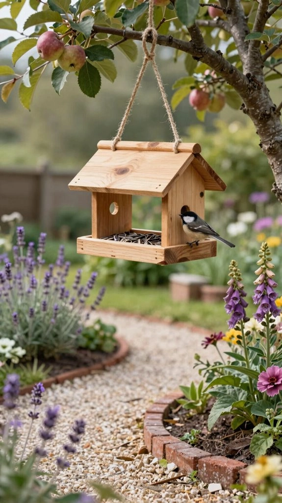 easy refill hanging bird feeder
