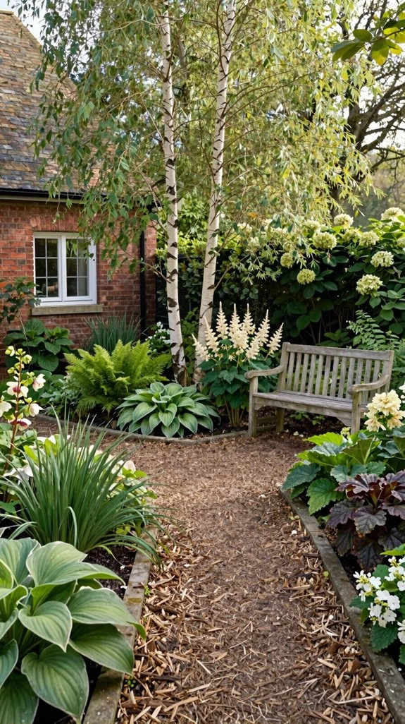 low fuss part shade plant pairing