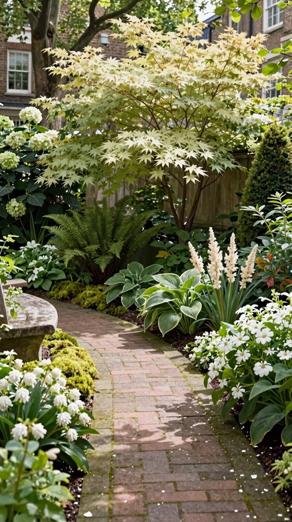 shade bed foliage layering tips