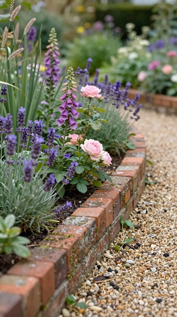 terracotta brick garden edging