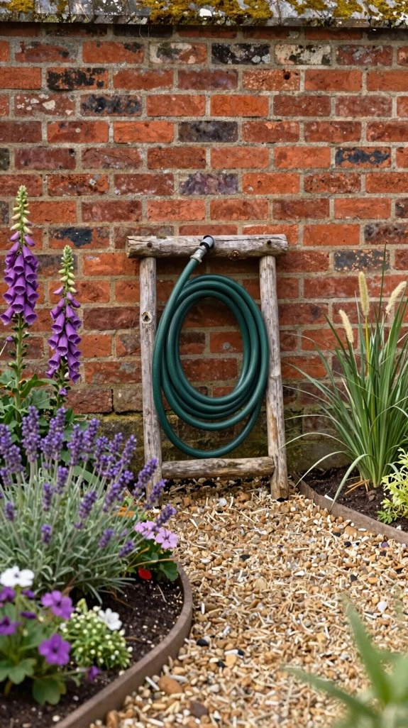 wall hose reel storage