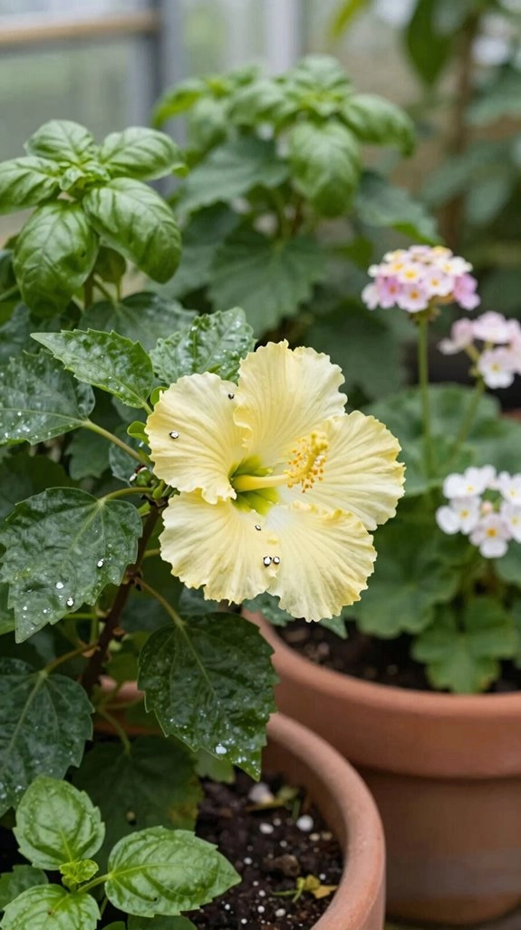 warm tender leaf host plants