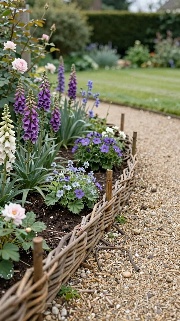 woven willow border project guide